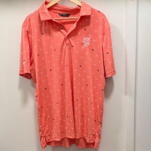 Levelwear Polo Golf Shirt with USA Logo